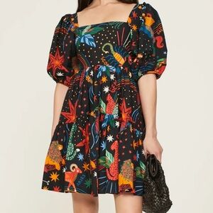 Farm Rio Zodiac Mini Dress